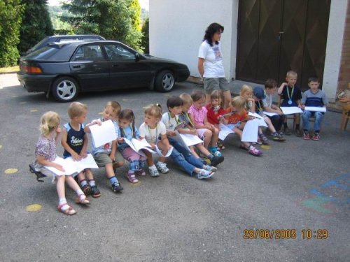 Loučení dětí z MŠ - 28.6.2005